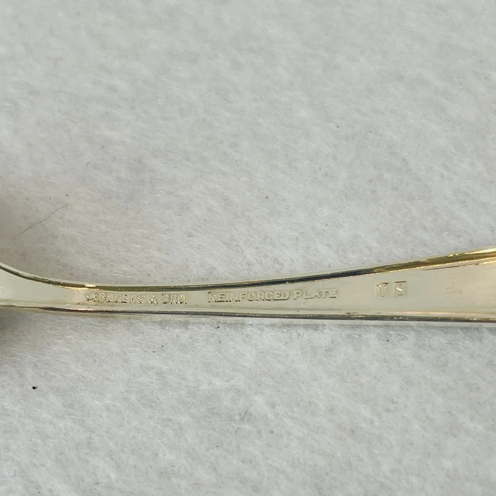 Rogers & Bro Daybreak Silverplate Teaspoon 6 Inch International Silver Floral